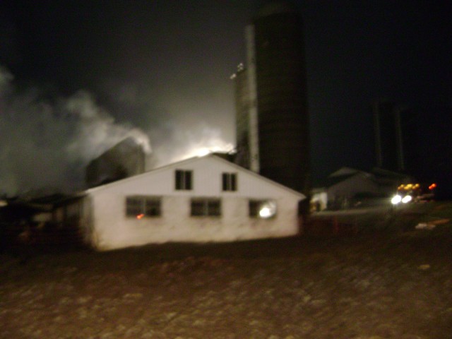 Meadville Rd. Barn Fire